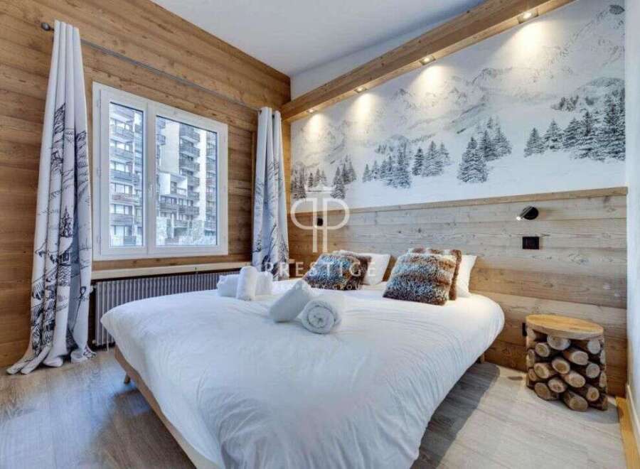 Experience the ultimate in cozy luxury in this stunning bedroom.