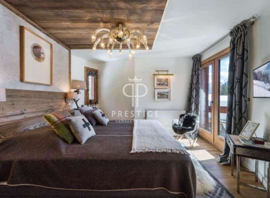 Experience luxury in this stunning bedroom.
