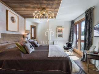 Experience luxury in this stunning bedroom.