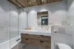 Discover luxury living in this stunning bathroom.