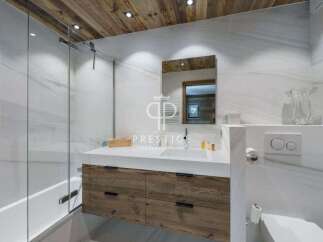 Discover luxury living in this stunning bathroom.