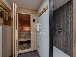 Discover the epitome of relaxation in this luxurious property, featuring a private sauna for ultimate comfort.
