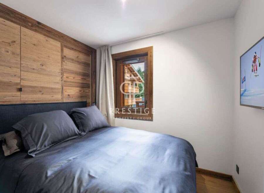 Experience luxury in this stunning bedroom.