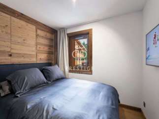 Experience luxury in this stunning bedroom.
