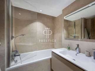 Discover luxury living in this stunning bathroom.