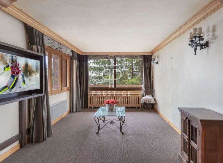 Discover a cozy living space with a stunning view.