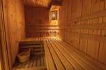Step into your private oasis with this stunning sauna.