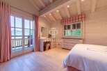 Discover the charm of this exquisite property, featuring a bright and airy bedroom with stunning mountain views.