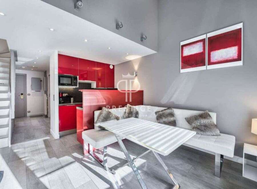 Discover modern living in this stylish apartment.