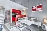 Discover modern living in this stylish apartment.