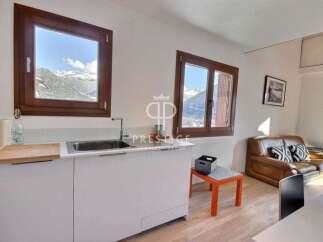 Discover stunning mountain views from this charming property.