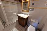 Discover a charming bathroom with a classic design.