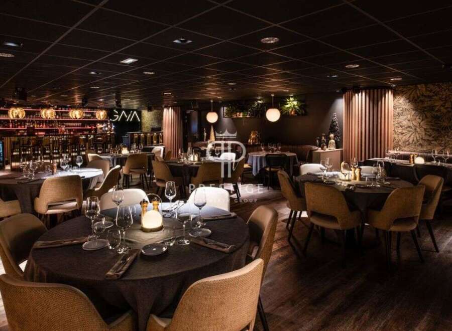 Step into the epitome of elegance at this stunning restaurant.