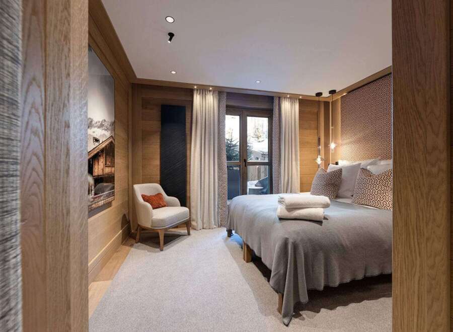Experience luxury and comfort in this stunning bedroom.