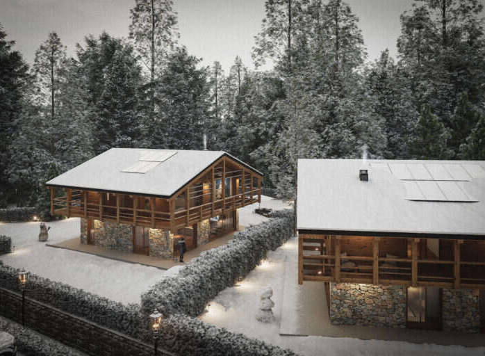 Discover your dream winter escape in these stunning, snow-covered chalets.