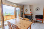 Experience breathtaking mountain views from this charming property.