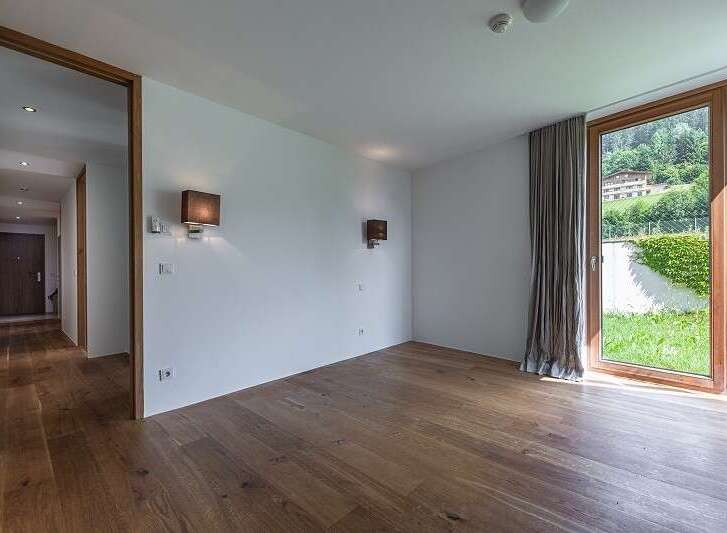 This stunning property boasts a modern interior with beautiful hardwood floors throughout.
