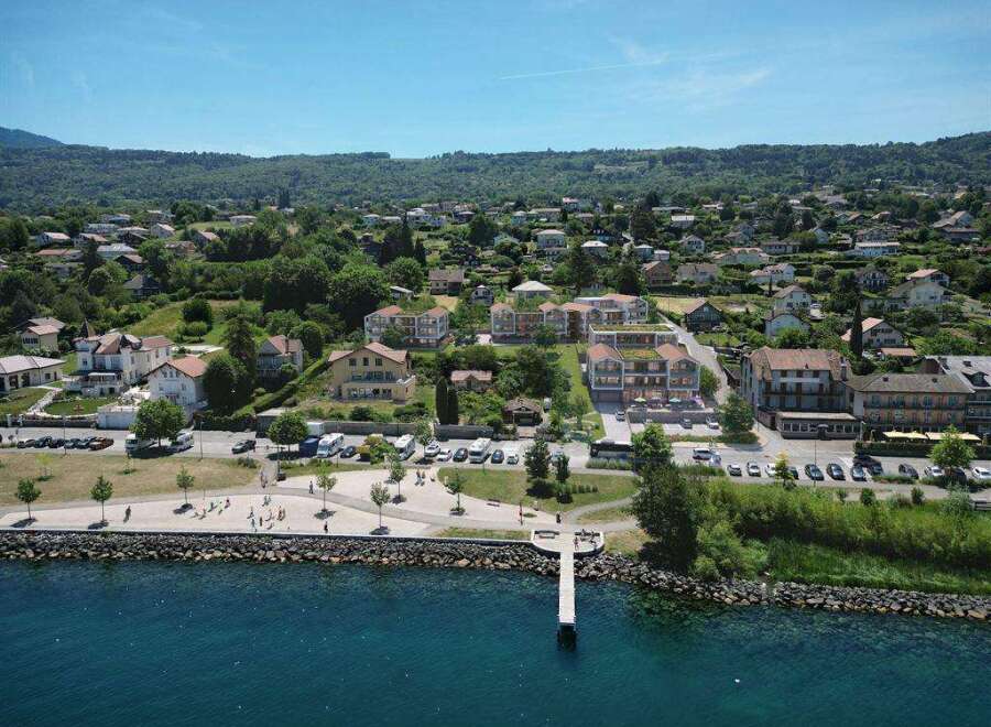 Discover luxurious lakefront living in this stunning new development.