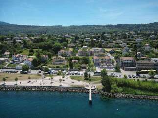 Discover luxurious lakefront living in this stunning new development.
