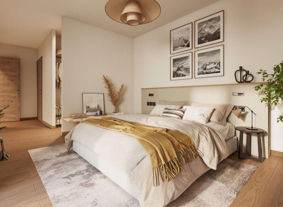 Discover a serene bedroom retreat.