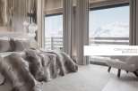 Luxurious bedrooms with breathtaking mountain views.