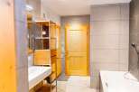 Step into a beautifully designed bathroom featuring a modern aesthetic.