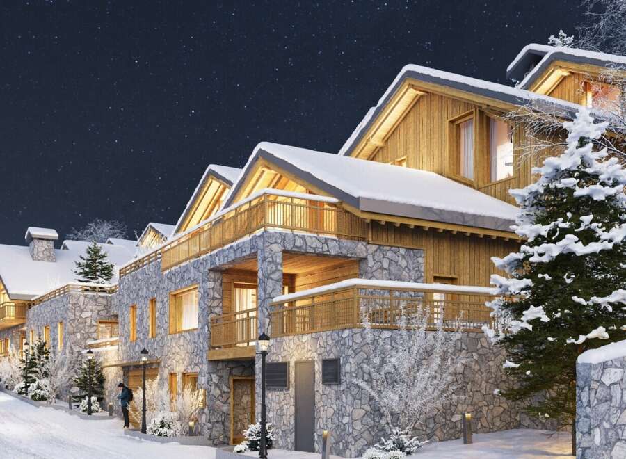 Experience the ultimate winter getaway in these stunning chalets.