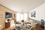 Experience modern living in this beautifully designed apartment.