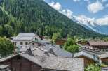 Nestled in a picturesque mountain village, this property boasts stunning views of the surrounding peaks.