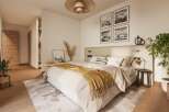 Discover a serene bedroom retreat.