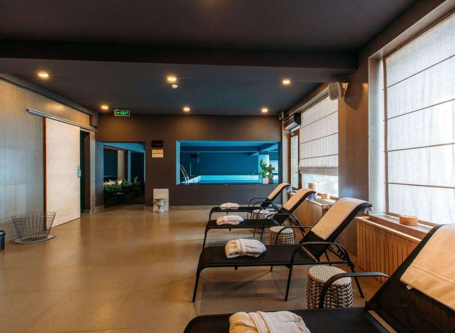 Relax and unwind in this luxurious spa retreat.
