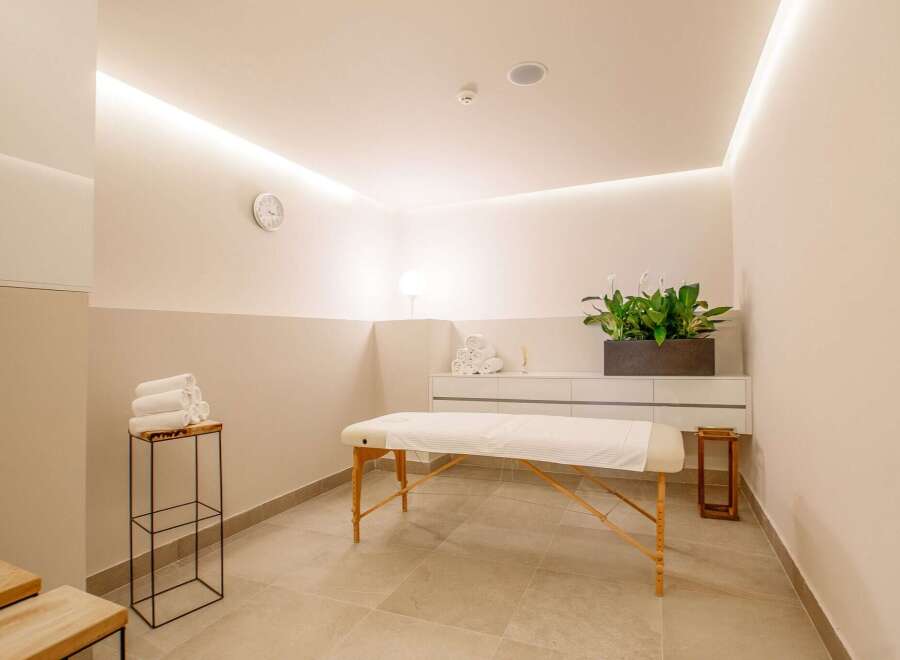 Step into a serene spa retreat.