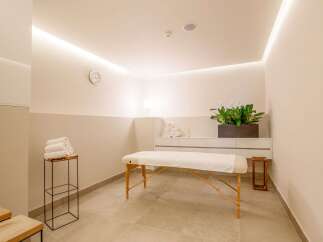 Step into a serene spa retreat.