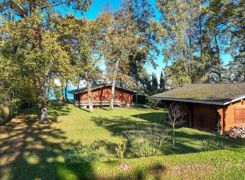 Discover this idyllic lakeside retreat nestled amongst lush greenery.