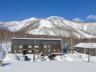 Luxury ski-in/ski-out condos offer breathtaking mountain views and easy access to slopes.