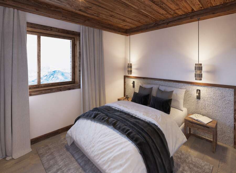 Cozy mountain getaway with stunning views.