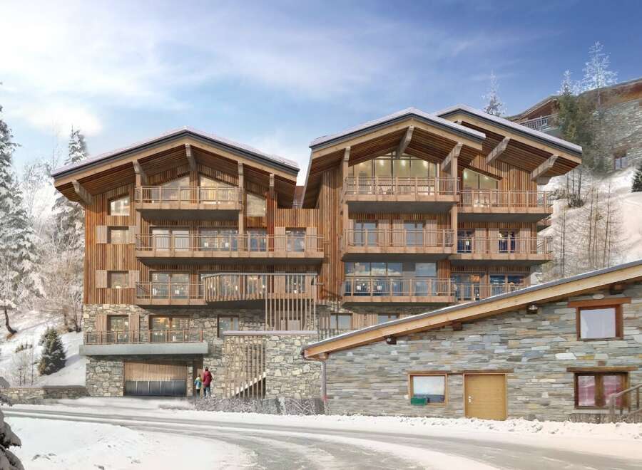 Luxury chalet apartments in a stunning alpine setting.