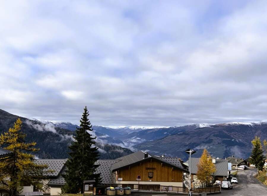 Nestled in the French Alps, this charming chalet offers breathtaking mountain views.
