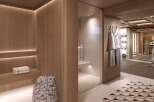 Indulge in ultimate relaxation in this stunning spa, featuring a private sauna and state-of-the-art gym.