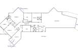 Discover a stunning apartment featuring a spacious living area and a modern kitchen.