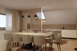 Experience modern elegance in this stunning dining area.