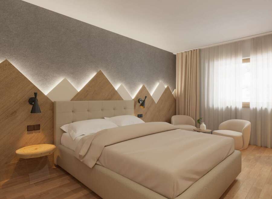 Experience the ultimate comfort in this beautifully designed bedroom.