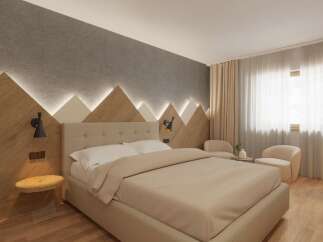 Experience the ultimate comfort in this beautifully designed bedroom.