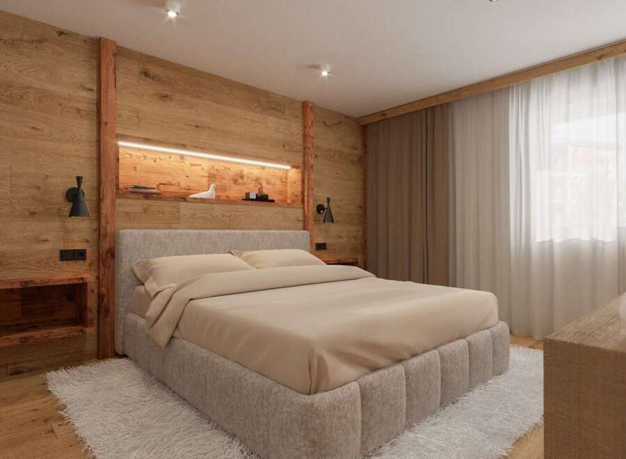 Experience the ultimate in comfort and style in this beautifully designed bedroom.