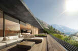 Luxury mountaintop home with breathtaking views.