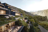 Luxury mountainside home with breathtaking views.