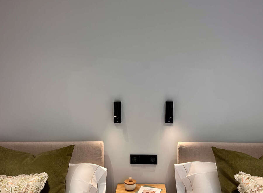 Experience luxury and comfort in this beautifully designed bedroom.