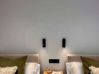 Experience luxury and comfort in this beautifully designed bedroom.