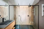 Step into luxury with this stunning bathroom design.
