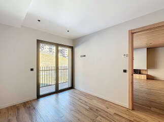 This stunning property boasts a modern interior with beautiful wooden flooring throughout.